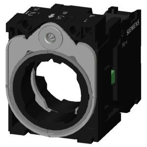 Ein universeller Kunststoff-Metallhalter für das SIRIUS ACT-Modul 3SU1550-1AA10-1BA0 Schraubterminal