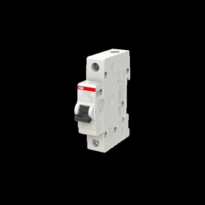 BCD Kurve C MCB SH201-C63 Miniatur-Schaltkreislaufbrecher 1P 63 A Brechfähigkeit