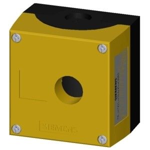 PLC 3SU1801-0AA00-0AB2 22 mm Runder Oberteil Gelb Gehäuse für Befehlseinrichtungen 22 mm