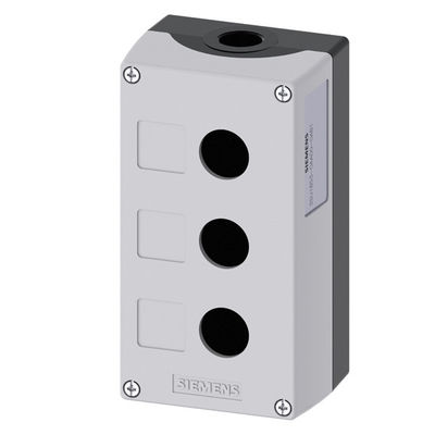 Oberflächenmetall-Matte PLC 3SU1853-0AA00-0AB1 SIRIUS ACT-Gehäuse mit 3 Befehlspunkten