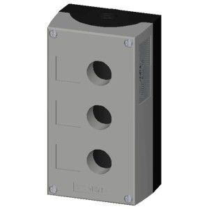 Oberflächenmetall-Matte PLC 3SU1853-0AA00-0AB1 SIRIUS ACT-Gehäuse mit 3 Befehlspunkten