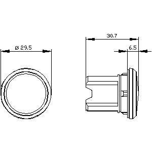 PLC 3SU1900-0FA10-0AA0 SIRIUS ACT Zubehör Kunststoff schwarz Blind Blanking Stecker