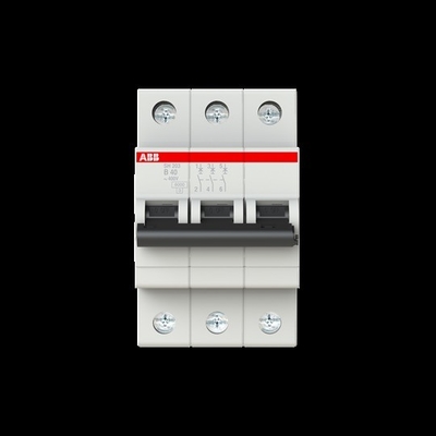 MCB SH203-B40 Miniatur-Schaltungsschalter 3P B 40A BCD Kurve B Nennfrequenz Hz 50 Einfach
