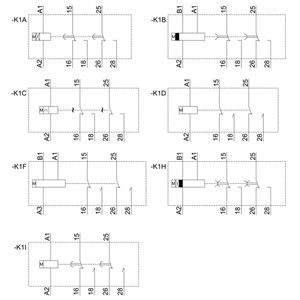 Zeitrahler 7PV1508-1BW30 mit mehrfunktionalem 2-Schalter 16-Funktions-Schraubanschluss