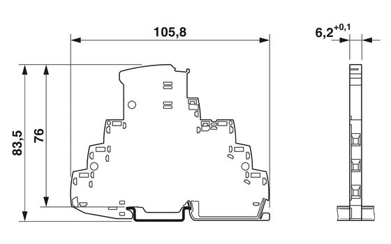 24 V Gleichspannung TTC-6-2X1-M-24DC-UT-I Überspannungsschutz für Sie