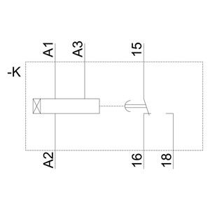 81.00 x 90.00 x 22.00MM PLC 7PV1513-1AP30 Zeitrelais mit Einschalt-Verzögerung 1 Wechsel-Over-Relay