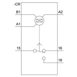 83.00 x 90.00 x 22.00MM PLC 7PV1518-1AN30 Zeitrelais Zeitrelais zur Zeitregelung