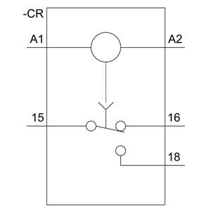 PLC 7PV1540-1AW30 Zeitrelais Zeitrelais mit 82,00 x 90,00 x 22,00 mm Größe und Kontaktlast