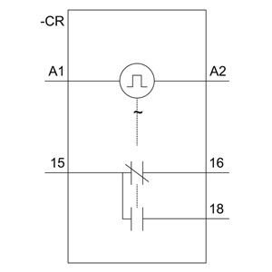82.00 x 93.00 x 22.00MM PLC 7PV1558-1AW30 Zeitrelais Zeitrelais für in PROTECTIVE