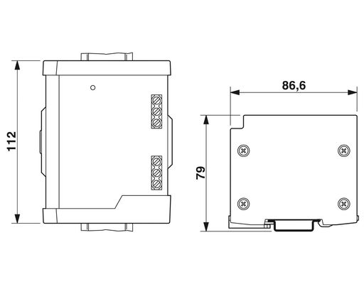 EMV-Filterüberspannungsschutzvorrichtung SFP 1-20/230AC für elektrische Schutzsysteme