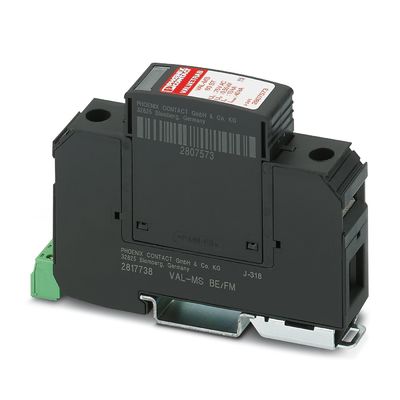 1 Pole 2868033 VAL-MS 60/FM Phoenix Kontakt Typ 2 Überspannungsschutz Pole Nennspannung