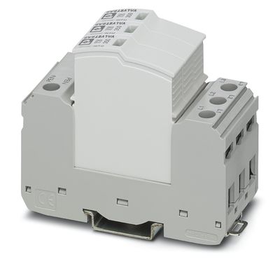 250 V Wechselstrom 125 V Gleichstrom 200 mA Gleichstrom-Überspannungsschutz des Typs 2 PLT-SEC-T3-3S-230-FM für Industrie