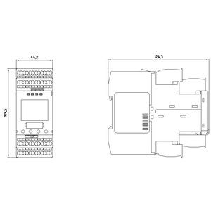 PLC 3TK2810-1KA42 Die ultimative Geschwindigkeitsüberwachungslösung mit federbelastetem Terminal