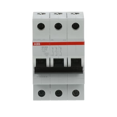 MCB SH203-C32 Miniaturschalter 3P C 32A Nennspannung 220