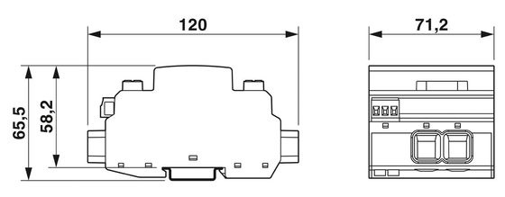 2905640 VAL-MB-T2 1500DC-PV/2 V-FM Typ 2 Überspannungsschutz 4 Pole mit und Leistung