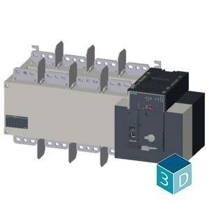 1600A 4 Pole ATSE PLC 3KC8454-0HA22-0GA3 für die Übertragung von Geräten