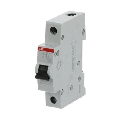 1P SH201-B6 Miniatur-Schaltkreisbrecher B 6 A für elektrische Verteilsysteme