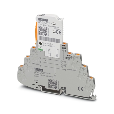12V Gleichspannungsschutz TTC-6P-3-HF-M-2P-PT-I zum Schutz vor elektrischen Überspannungen
