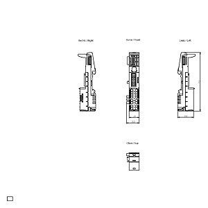 SIMATIC ET 200SP Basis-Einheit BU20-P12 A0 4B Erweiterte Steuerung 6ES7193-6BP20-0BB1 Konstruktion