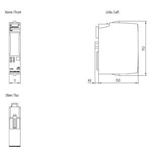 ET 200SP DQ 8x24VDC/0 5A Digitale Ausgangsmodul für industrielle Steuerung und Automatisierung