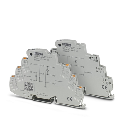 2 Pole 2906807 TTC-6-2XTVSD-12DC-PT Überspannungsschutz für 12 V Gleichspannung
