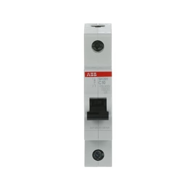 1 Pol Miniatur-Schaltkreislaufbrecher C10 10 A für einen sicheren und dauerhaften elektrischen Schutz