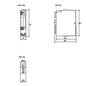 PLC 6ES7134-6JD00-0CA1 ET 200SP AI 4xRTD-TC Analog-Eingabemodul mit hoher Funktionalität