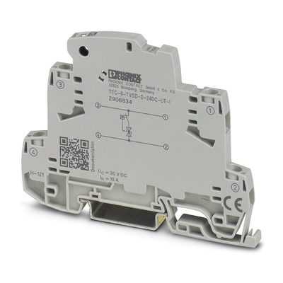 TTC-6-TVSD-D-24DC-UT-I Überspannungsschutz von Phoenix Contact 2 Pole Nennspannung 24 V Gleichstrom