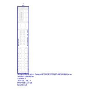 Siemens 6ES7193-6BP00-0BU0 ET 200SP BaseUnit BU20-P16 A0 2B U0 für nahtlose Integration