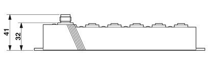 2700200 Phoenix Contact FL SWITCH 1605 M12 Industrial Ethernet Switch für die Automatisierung