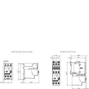 Versiegeltes PLC 3RU7126-1DB0 Überlastrelais 3RU7 Größe S0 für Schutz