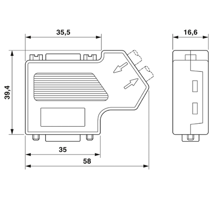 Phoenix Kontakt SUBCON-PLUS-CAN/SC2 D-SUB Bus Connector Ihre beste Verbindung Lösung