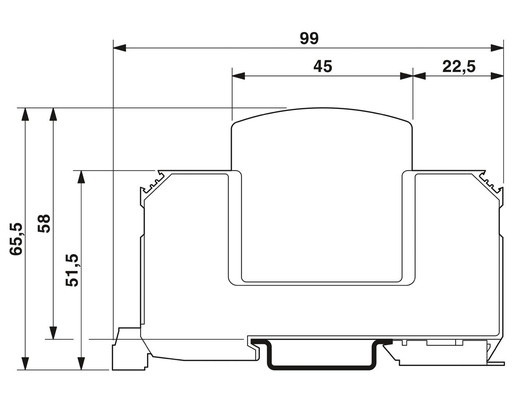 VAL-MS 320/3 1 Überspannungsschutz 2858564 Phoenix Kontakt Typ 2 Nummer der Pole 4 230V AC