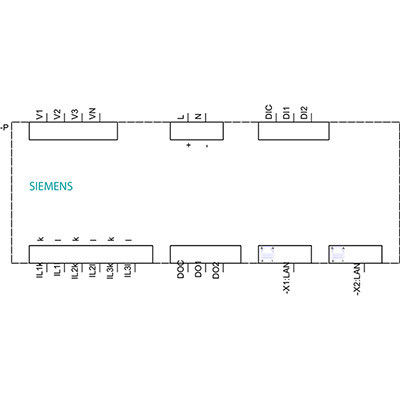 7KM PAC3220-1BA01-1EA0 Messgerät Standardbildschirm für die Leistungsüberwachung