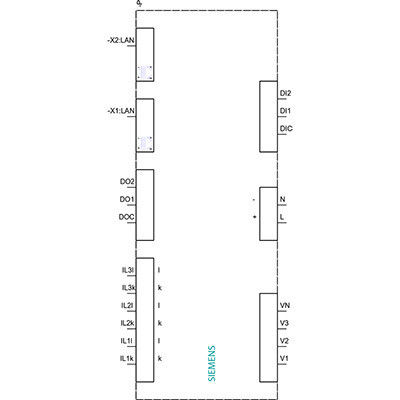 7KM PAC3220-1BA01-1EA0 Messgerät Standardbildschirm für die Leistungsüberwachung