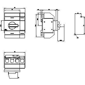 PLC 3KD0242-2KG20-3 Grundausrüstung Trennschalterwelle 4 Pole Stabilbetrieb