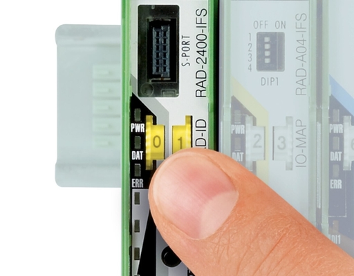 RAD-2400-IFS Phoenix Kontakt-Wireless-Kommunikationsmodul mit IP20-Schutzniveau