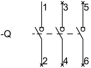 SENTRON 3KD bis 1600 A Grundgeräte Trennschalter für SPS 3KD2632-2ME10-0