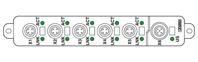 FL SWITCH 1605 M12 Industrial Ethernet Switch für Netzwerke 2700200 von Phoenix Contact