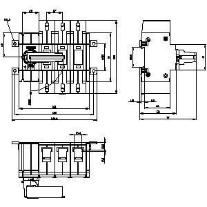 PLC 3KD3432-2NE10-0 SENTRON 3KD Schaltschalter für Grundgeräte bis zu 1600 A