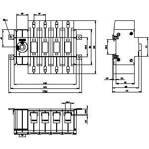 3KD3440-2NE10-0 Grundgeräte Schaltschalter für SENTRON 3KD bis 1600 A