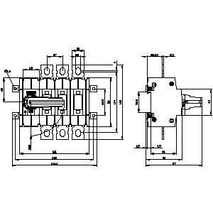 PLC 3KD3632-0NE10-0 Schaltschalter für SENTRON bis zu 1600 A