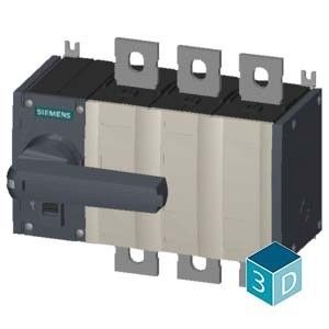 SENTRON 3KD bis zu 1600 A PLC 3KD4232-0PE10-0 Grundgeräte Schachtschalter Trennschalter