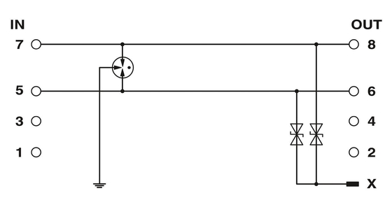 24V Gleichspannungsüberspannungsschutz 2804678 LIT 4-24 mit 2 Polen von Phoenix Contact