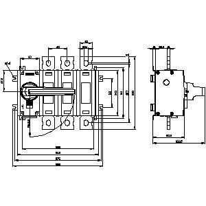 3KD4432-0QE10-0 SENTRON-Schalter-Abschlüsse für Grundgeräte bis zu 1600 Ampere