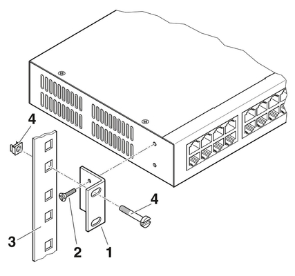 FL SWITCH 1924 Phoenix Contact Industrie-Ethernet-Schalter mit IP20-Schutzniveau