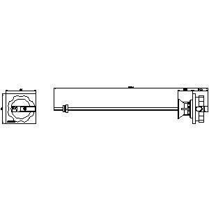 3KD9001-6 Zubehör Komplettbetriebsmechanismus für 3KD0 Größe 01/02 Türanschluss