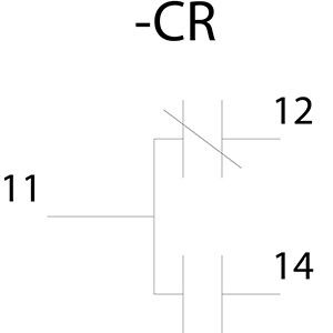 PLC 3KD9003-2 Zubehör für 3KD0 Größe 01/02 Hilfsschalter 1NO 1NC ohne Kabel
