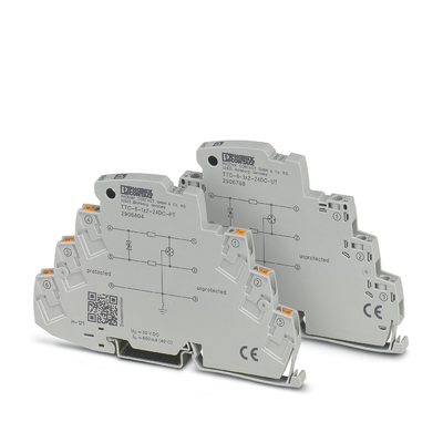 2 Pole Surge Protector TTC-6-1X2-24DC-PT von Phoenix Contact für 24 V Gleichspannung
