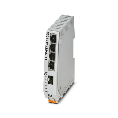 IP65-Schutzniveau FL SWITCH 1108N Industrial Ethernet Switch für EtherNet/IP-Netzwerk